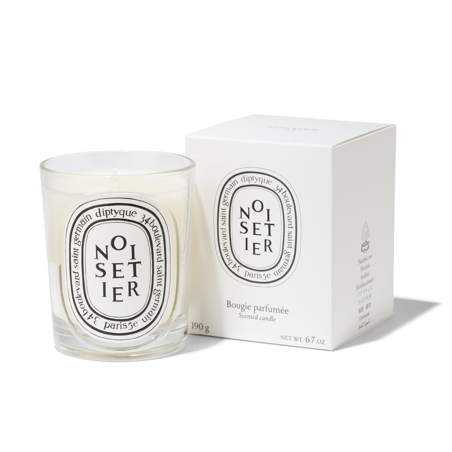 Diptyque Noisetier Classic Candle 190g | Space NK