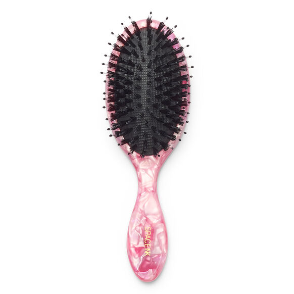 Pink Travel Hair Brush, , large, image1