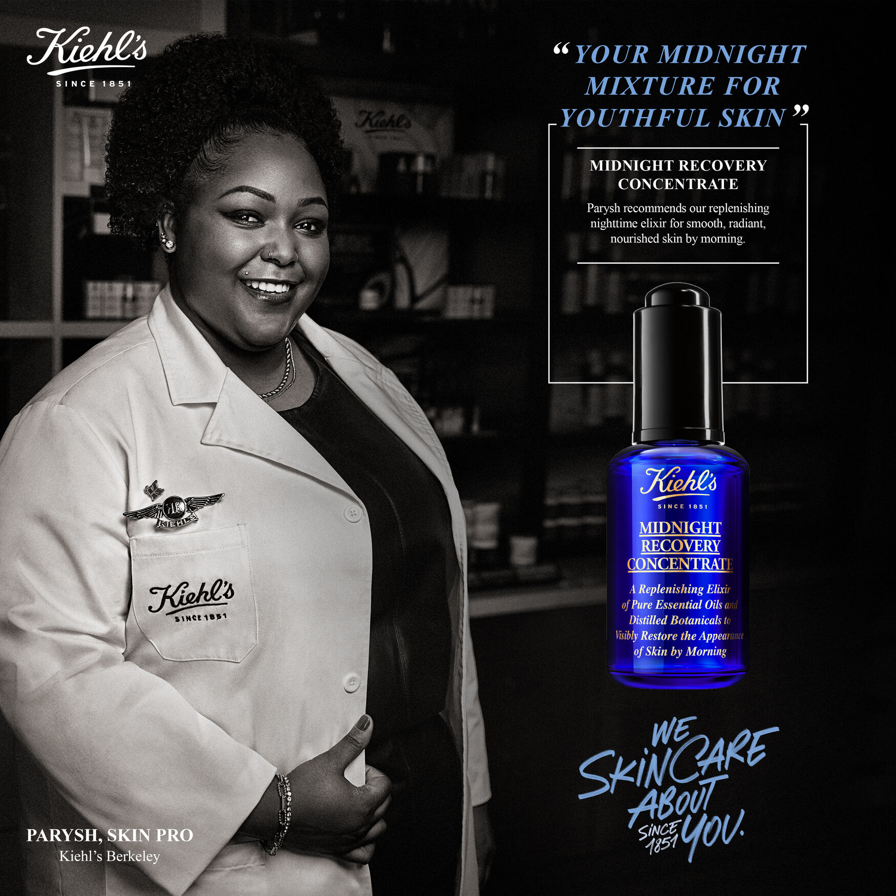 Kiehl's Midnight Recovery Concentrate 1fl.oz | Space NK
