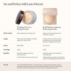 Real Flawless Luminous Perfecting Pressed Powder, TRANSLUCENT HONEY , large, image8