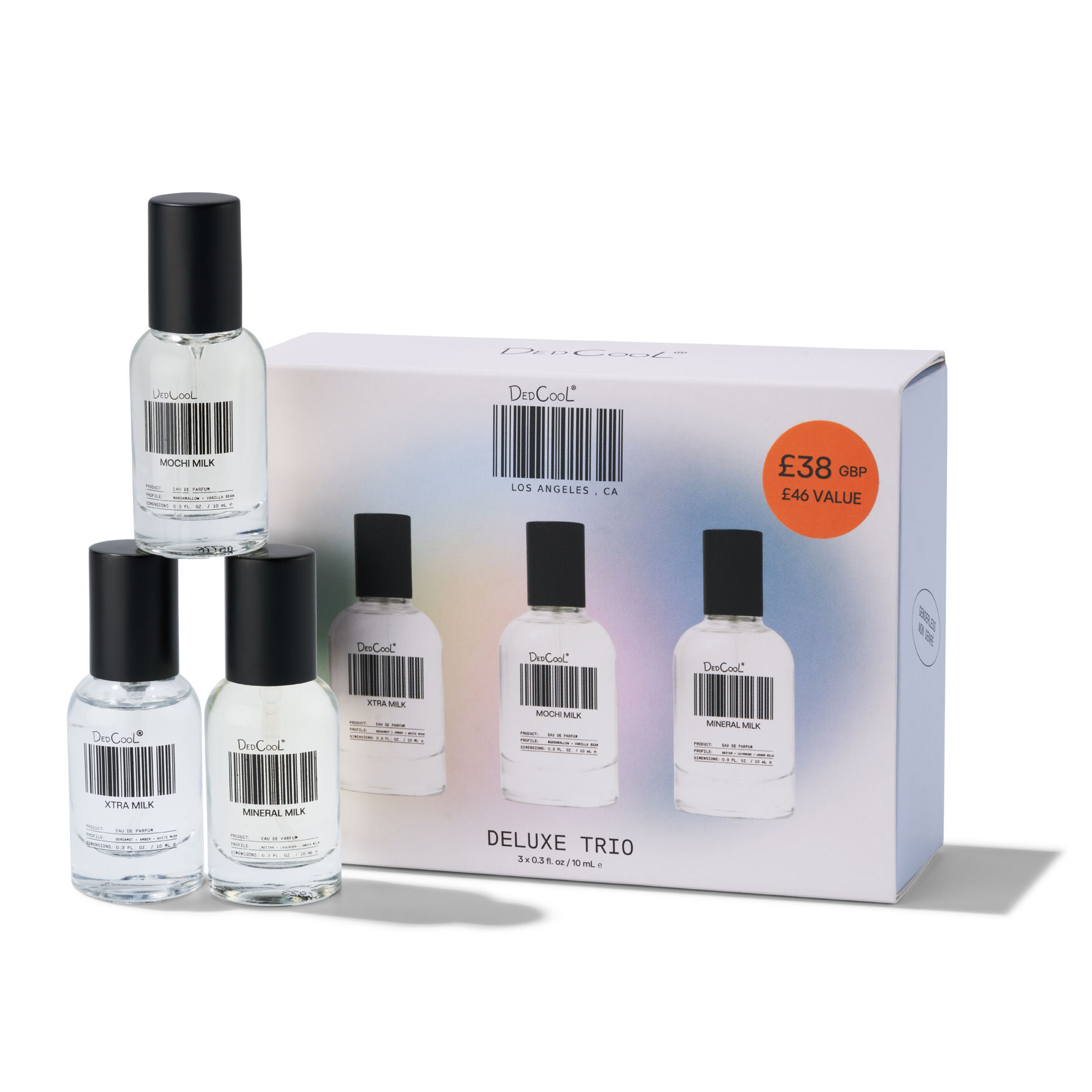 DedCool Deluxe 10ml Trio: Milk Family | Space NK