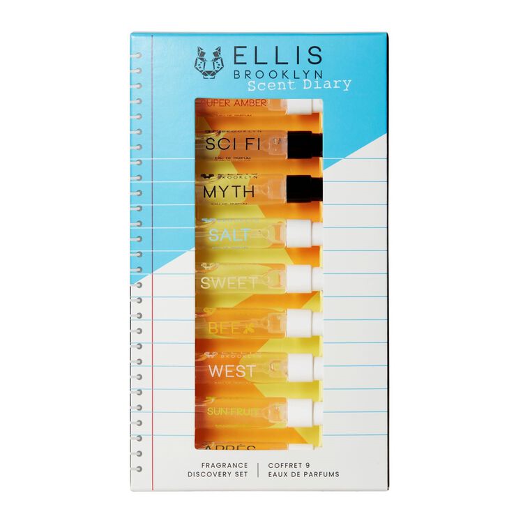 Ellis Brooklyn Scent Diary Discovery Set In Orange