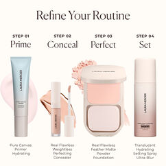 Real Flawless Feathermatte Powder Foundation, 1C MERINGUE  , large, image8