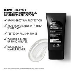 The One SPF 50 Invisible Sunscreen Gel, , large, image3
