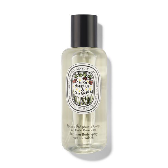 Citronnelle & Geranium Summer Body Spray, , large, image1