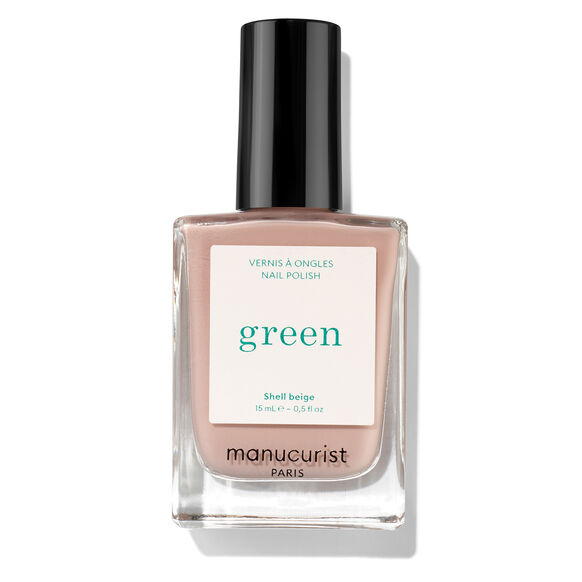 Green Nail Polish, SHELL BEIGE , large, image1