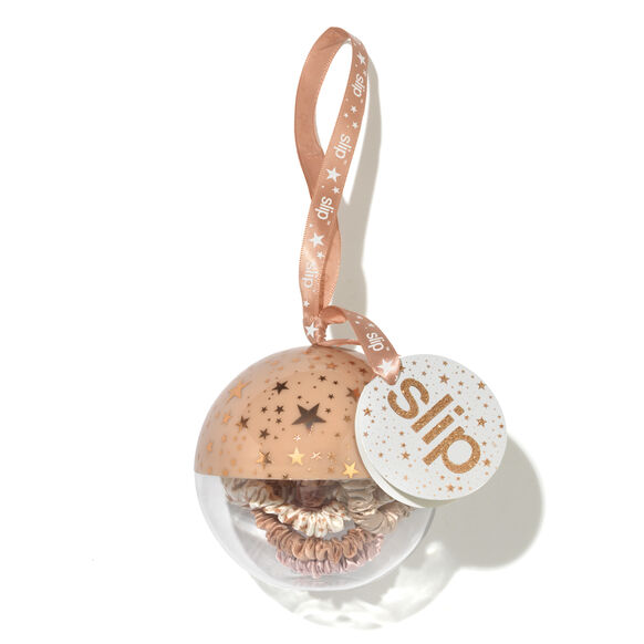 Slip® skinny scrunchie holiday bauble: Nightlife, , large, image1