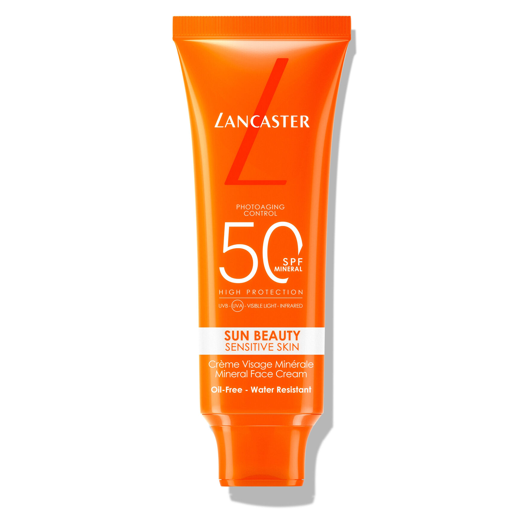 Lancaster Sun Beauty Sensitive Skin Mineral Face Cream SPF50