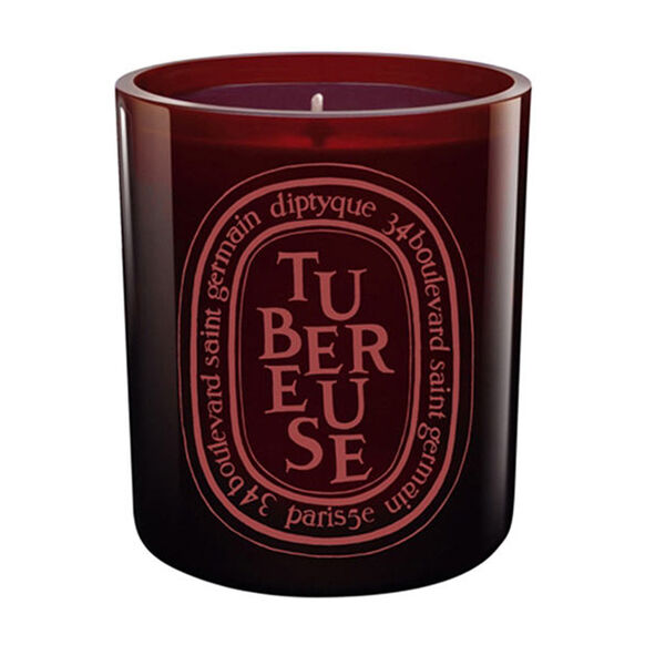 Tubereuse Coloured Scented Candle, , large, image1