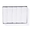 Pack of Five Cotton Face Cloths, , large, image1