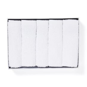 Pack of Five Cotton Face Cloths