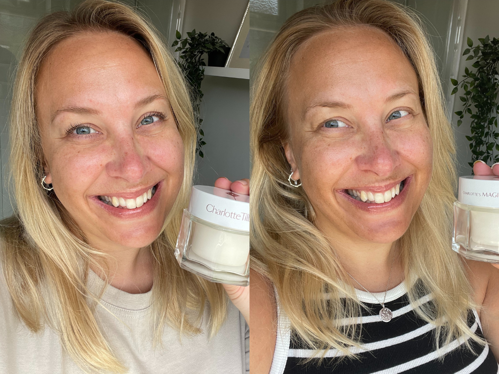 Gemma's Before and After Charlotte Tilbury Magic Water Cream Review | Space NK Gemma's Before and After Charlotte Tilbury Magic Water Cream Review | Space NK