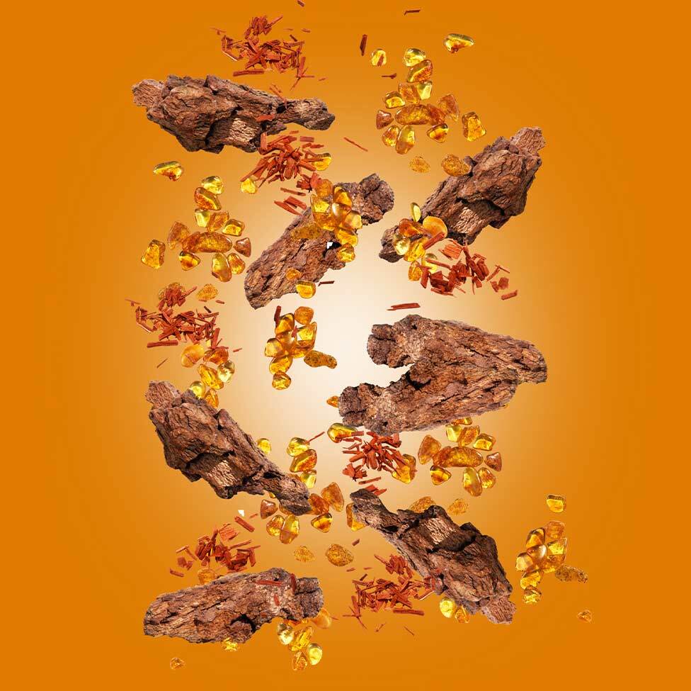 Orange product background