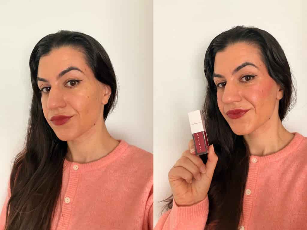 Vanessa's Fenty Shake 'N Play Liquid Blush Review | Space NK