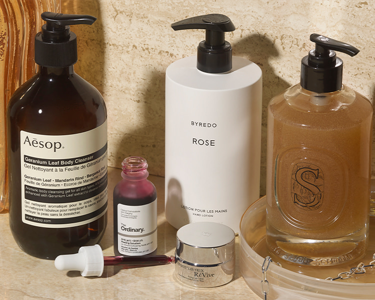 The Ordinary, Beyredo, Aesop, Diptyque and Revive at Space NK