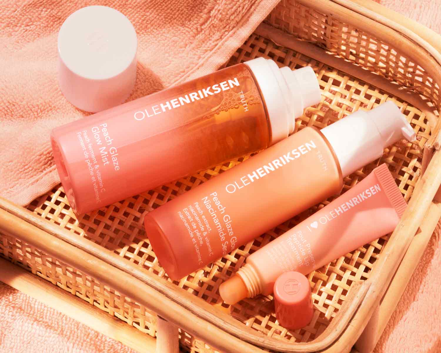 Ole Henriksen's Peach Glaze Collection