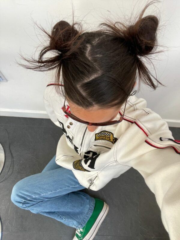 Space buns festival hairstyle Space buns festival hairstyle