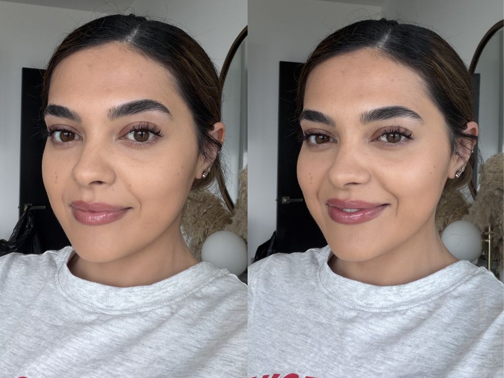 Before and After Kay Beauty Tinted SPF