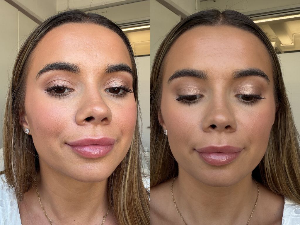 Pearl Armani Eye Tint Look