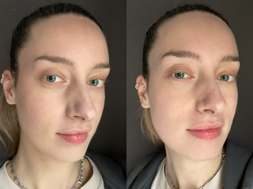 Before and after Erborian Super BB Concealer | Space NK