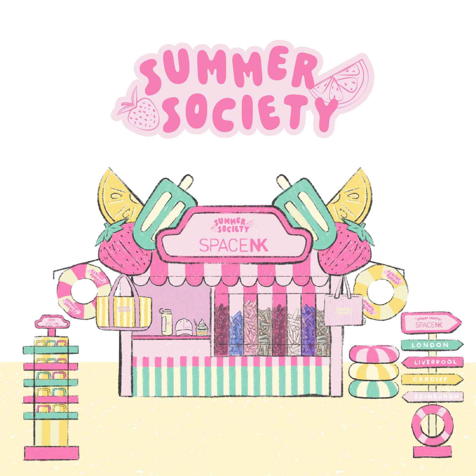Summer Society Pop Up