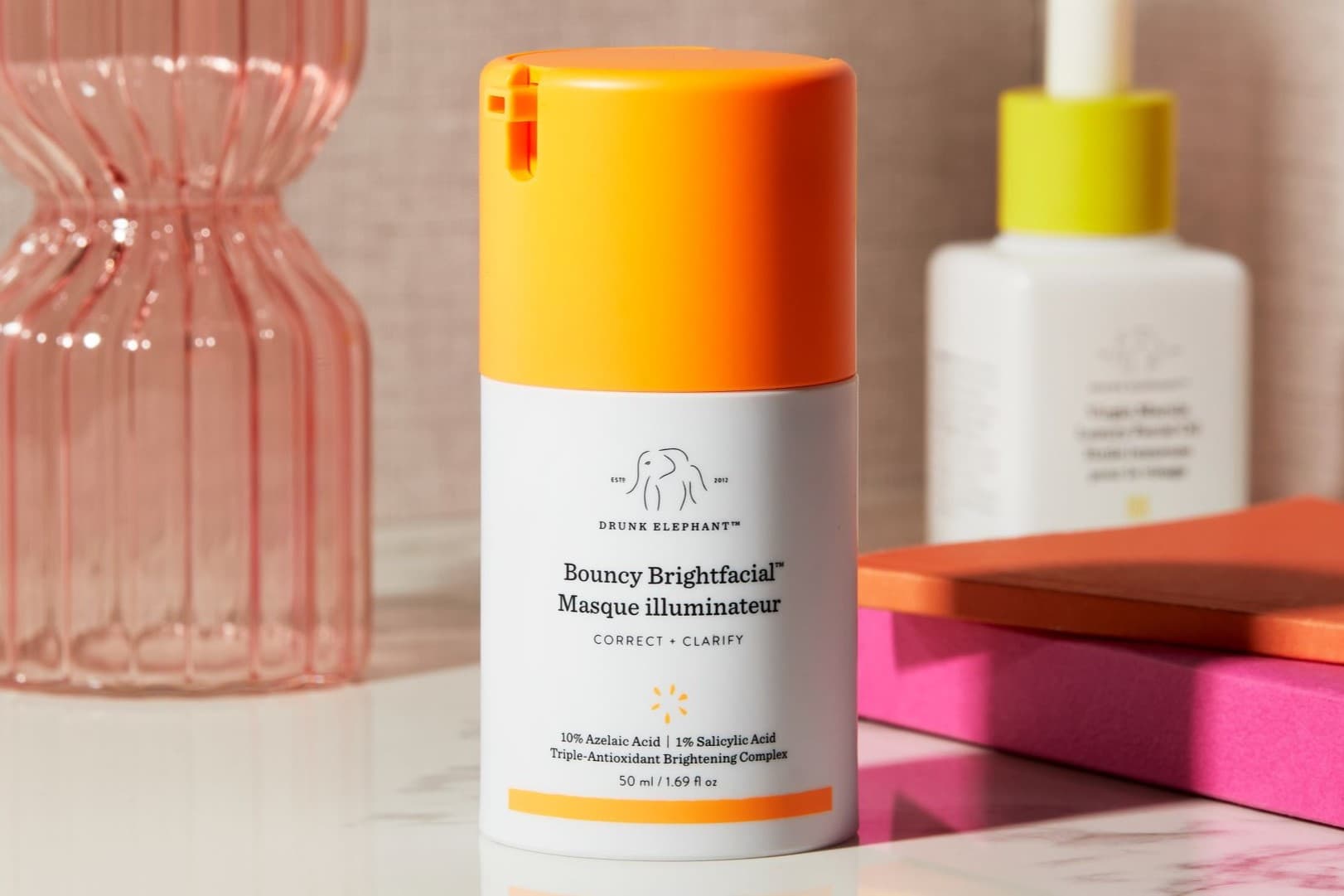 Nous avons testé le Bouncy Brightfacial™ de Drunk Elephant