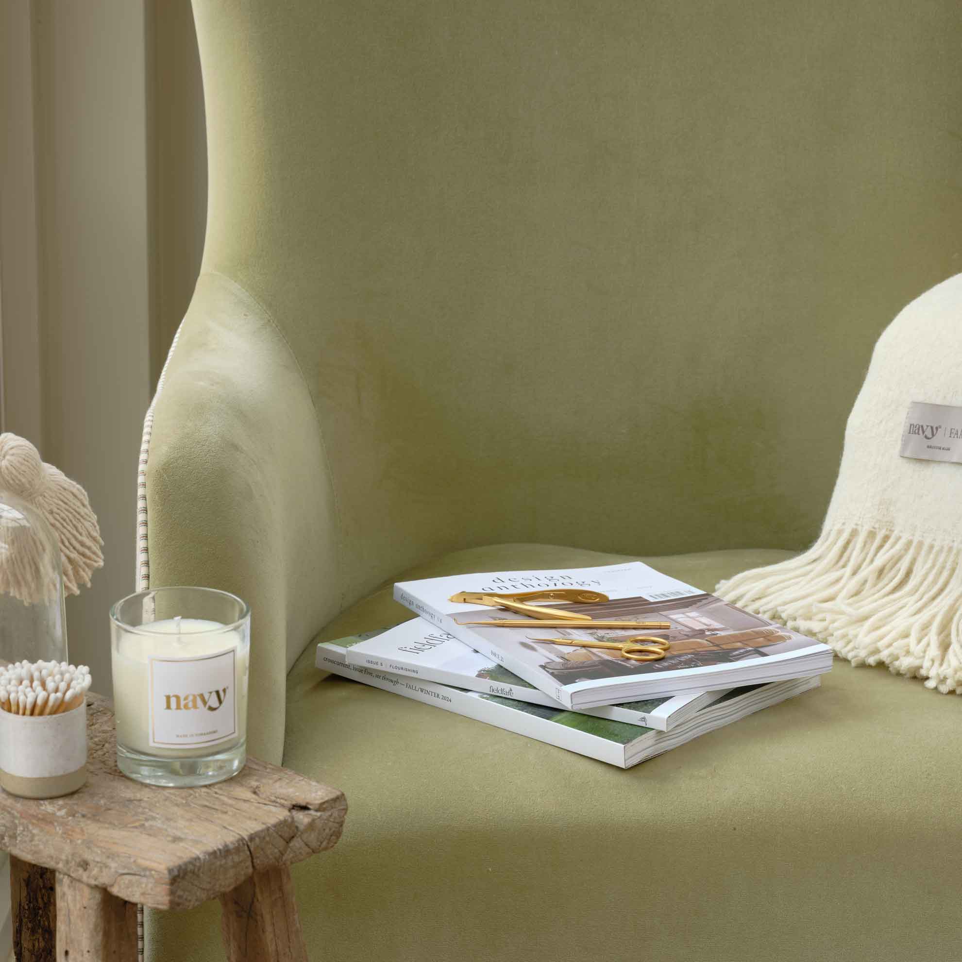 Pamper Yourself With A Navy Manicure