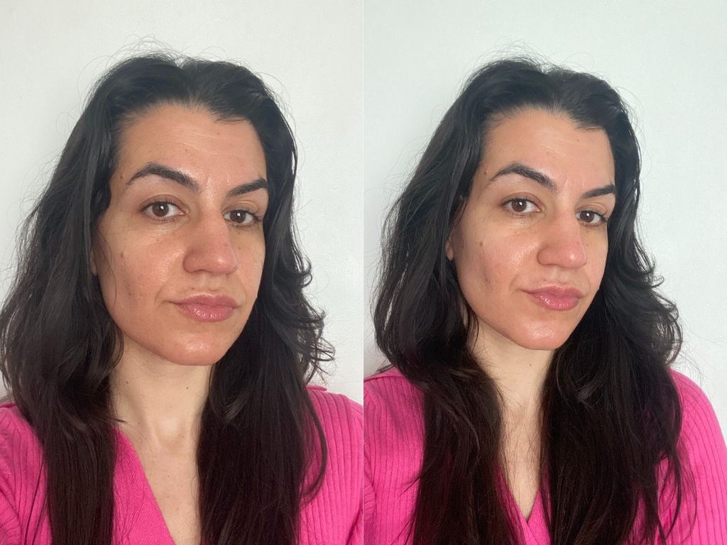 Before and after Ultra Violette Queen Screen | Space NK Before and after Ultra Violette Queen Screen | Space NK