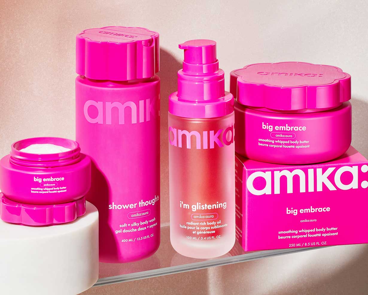 Amika Expands Into Bodycare