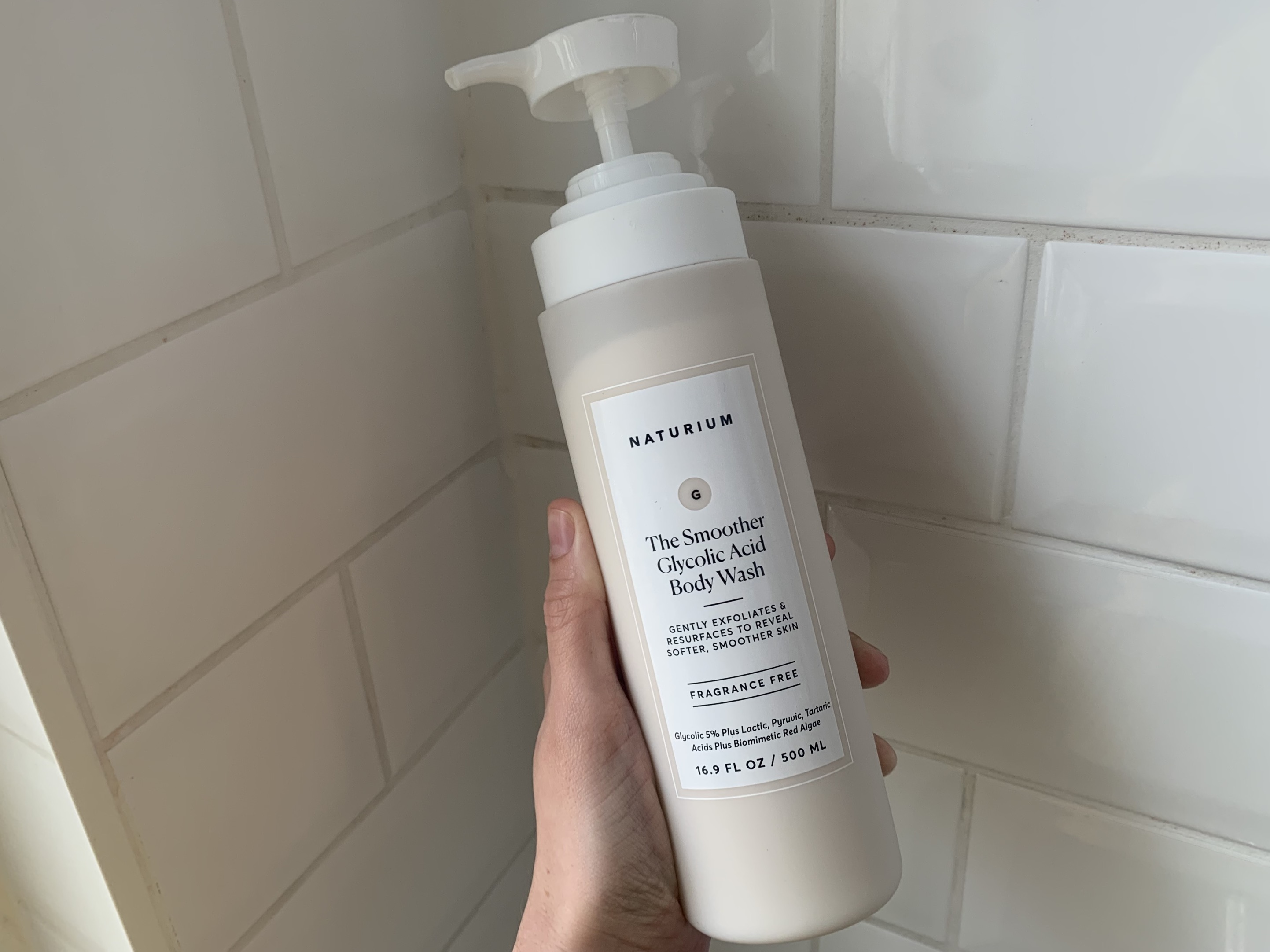 Naturium The Smoother Body Wash Review | Space NK