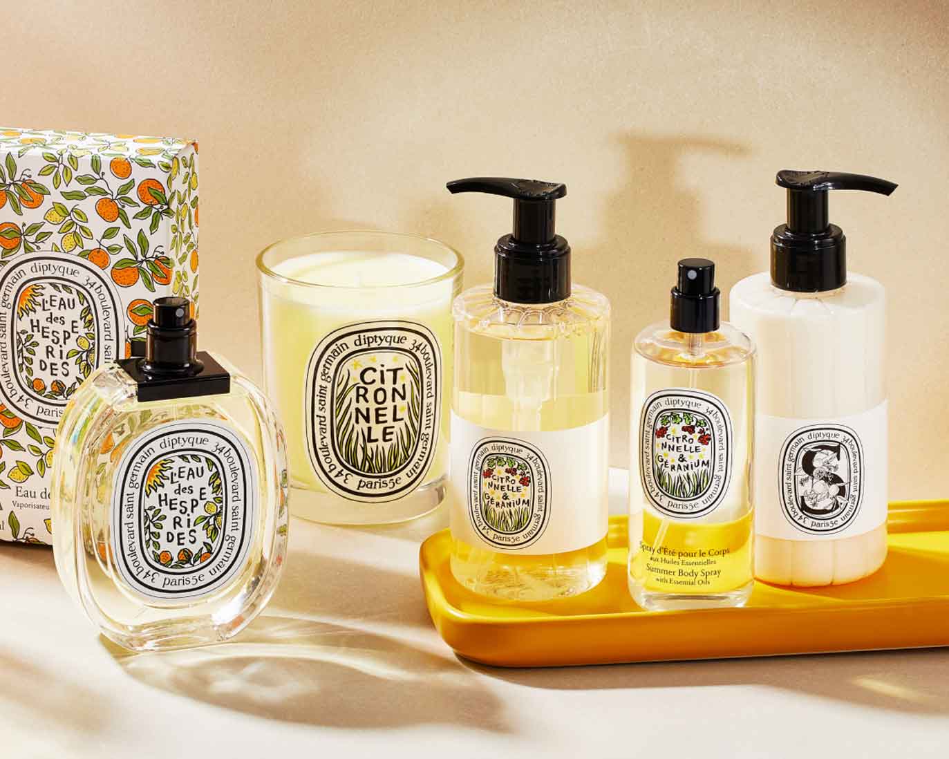Diptyque Summer Fruit Garden Collection
