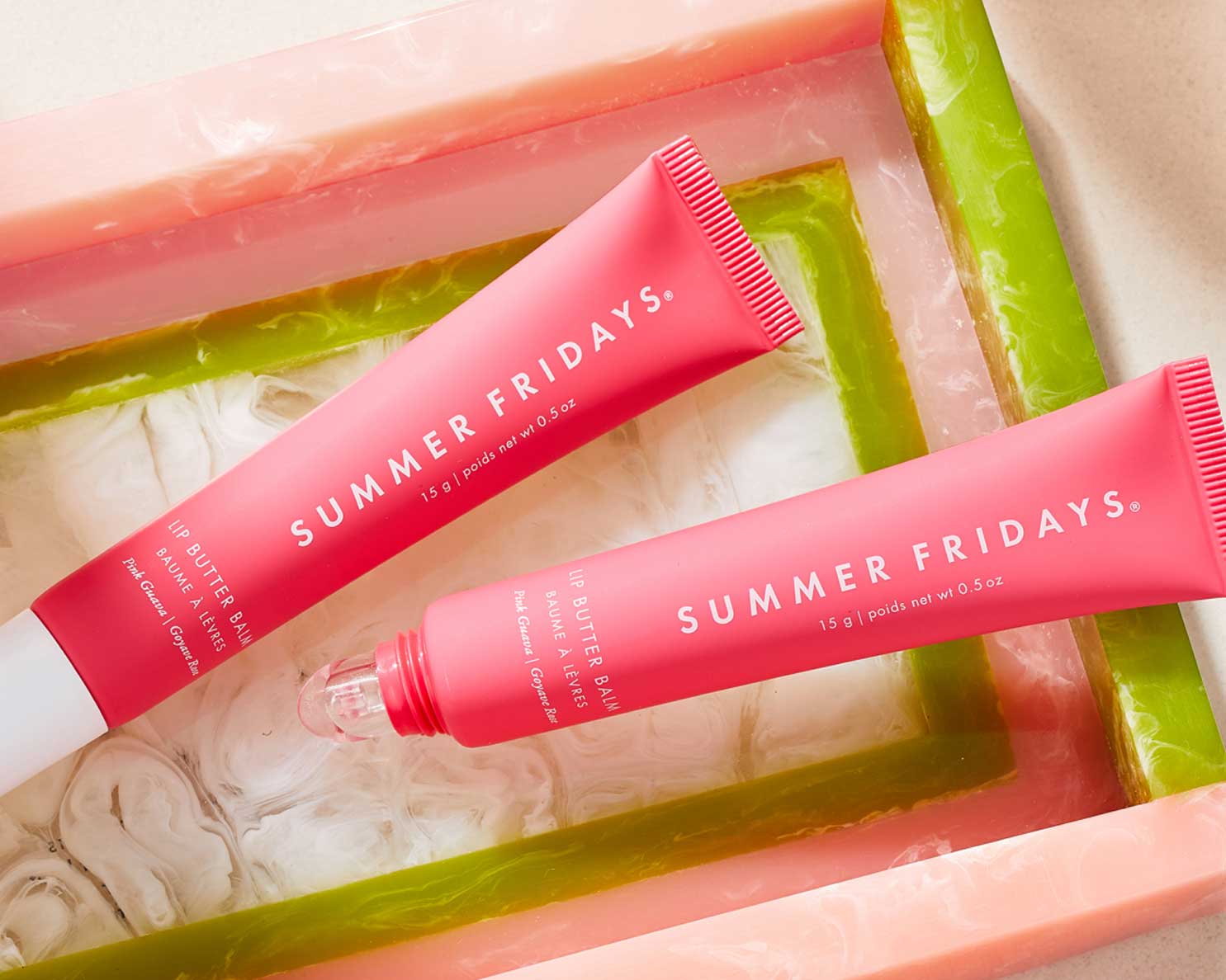 Summer Fridays Lip Butter Balm In Pink Guava