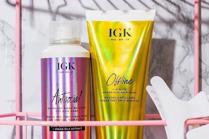 Les cinq essentiels d'IGK Hair