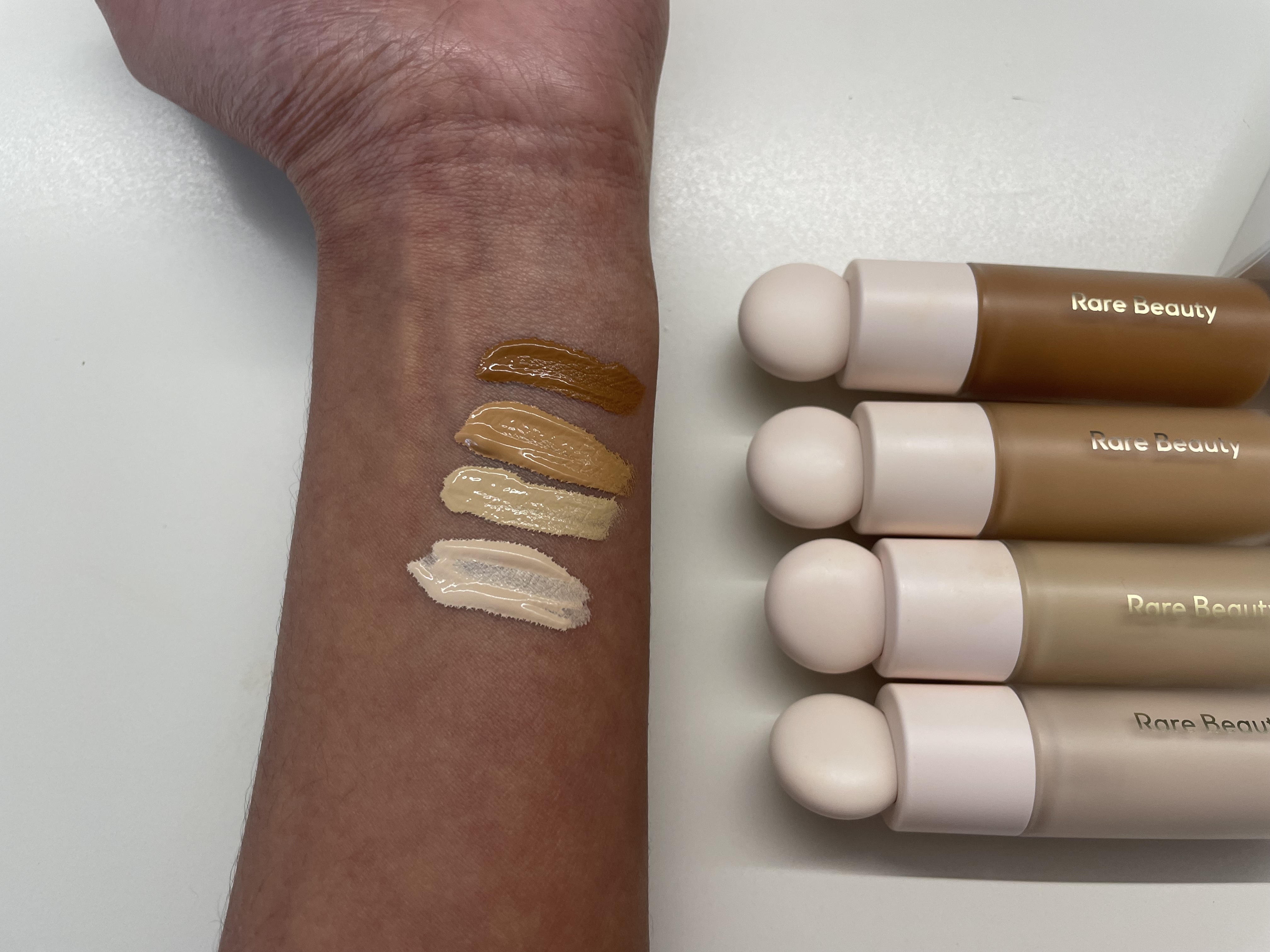 Rare Beauty Liquid Touch Brightening Concealer shades