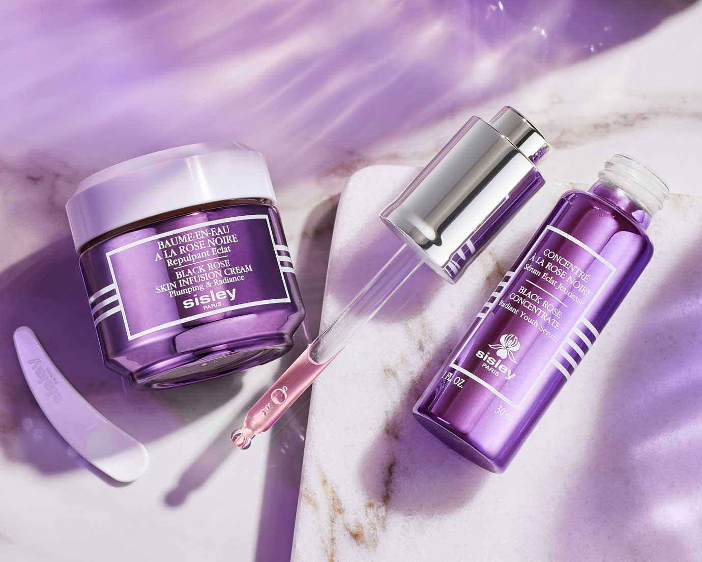 Sisley-Paris Introduces The Black Rose Concentrate Radiant Youth Serum