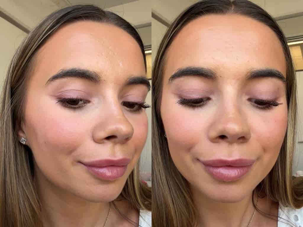 Rose Armani Eye Tint Look