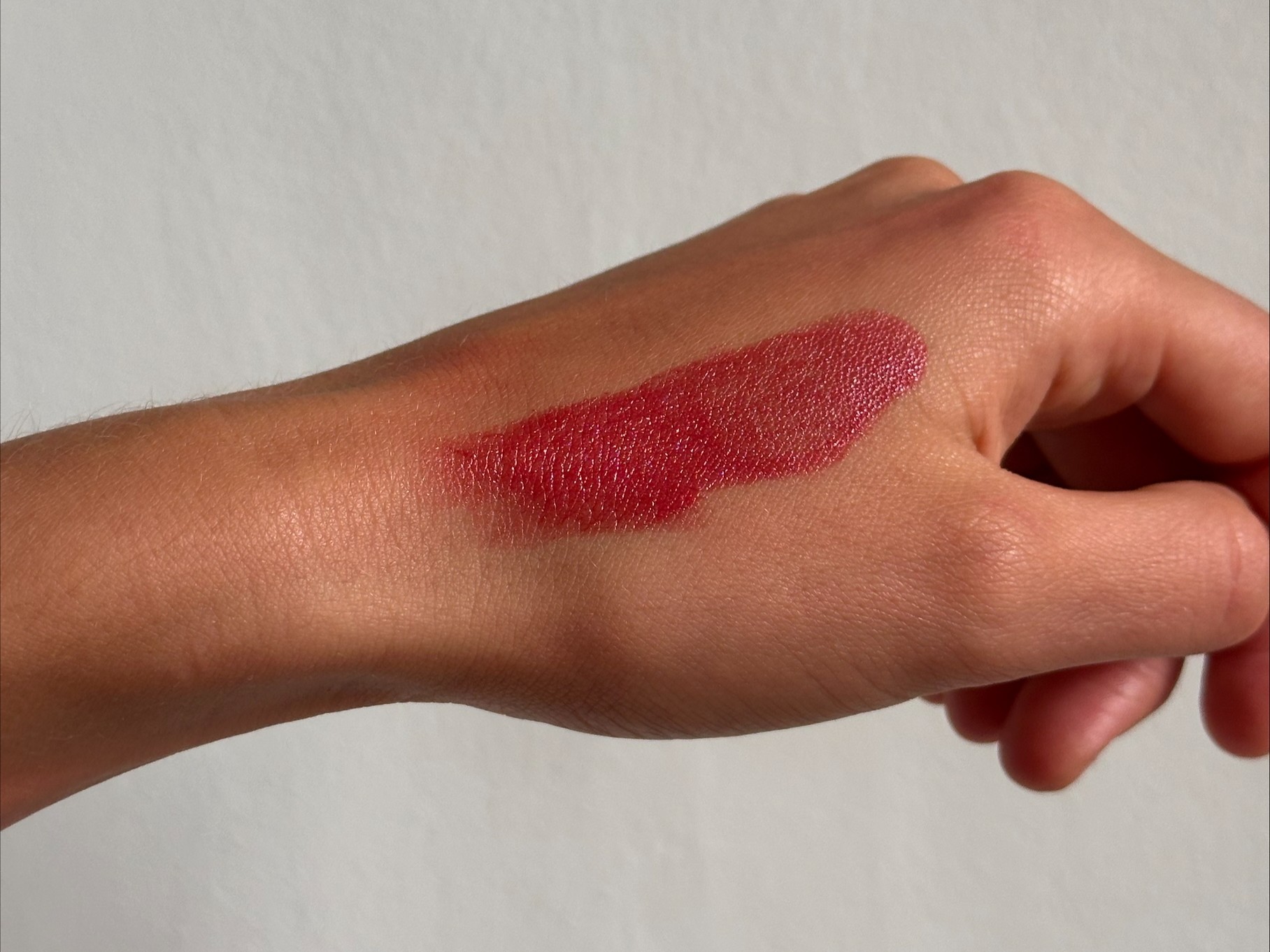 Charlotte Tilbury Unreal Skin Blush Cherry Glow swatch | Space NK Charlotte Tilbury Unreal Skin Blush Cherry Glow swatch | Space NK