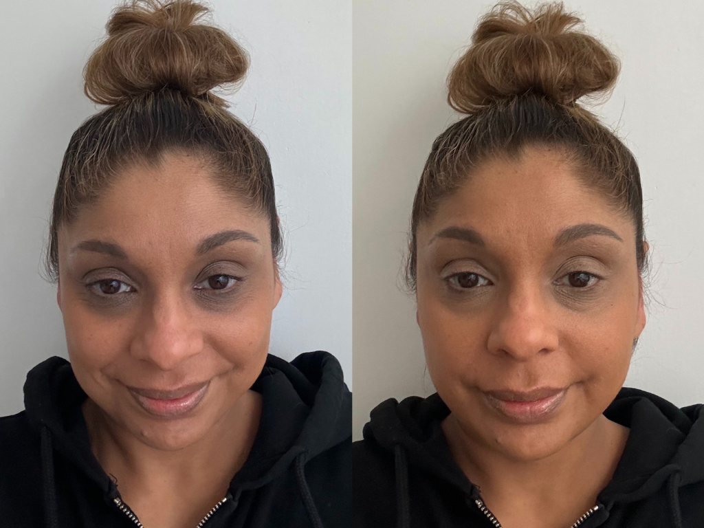 Before and after Erborian Super BB Concealer | Space NK