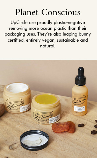 upcircle skincare packaging made entirely plastic free