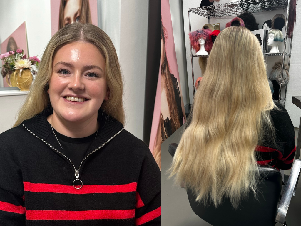 Before easy Christmas party hair | Space NK Before easy Christmas party hair | Space NK