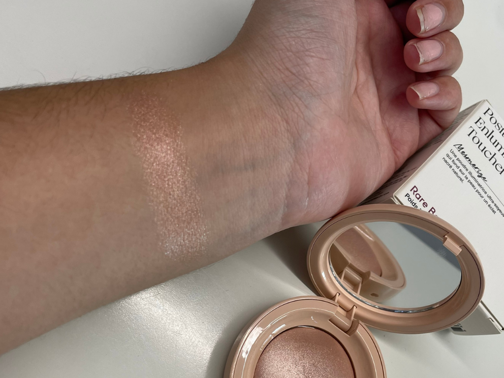 Rare Beauty Highlighter Mesmerize Swatch | Space NK
