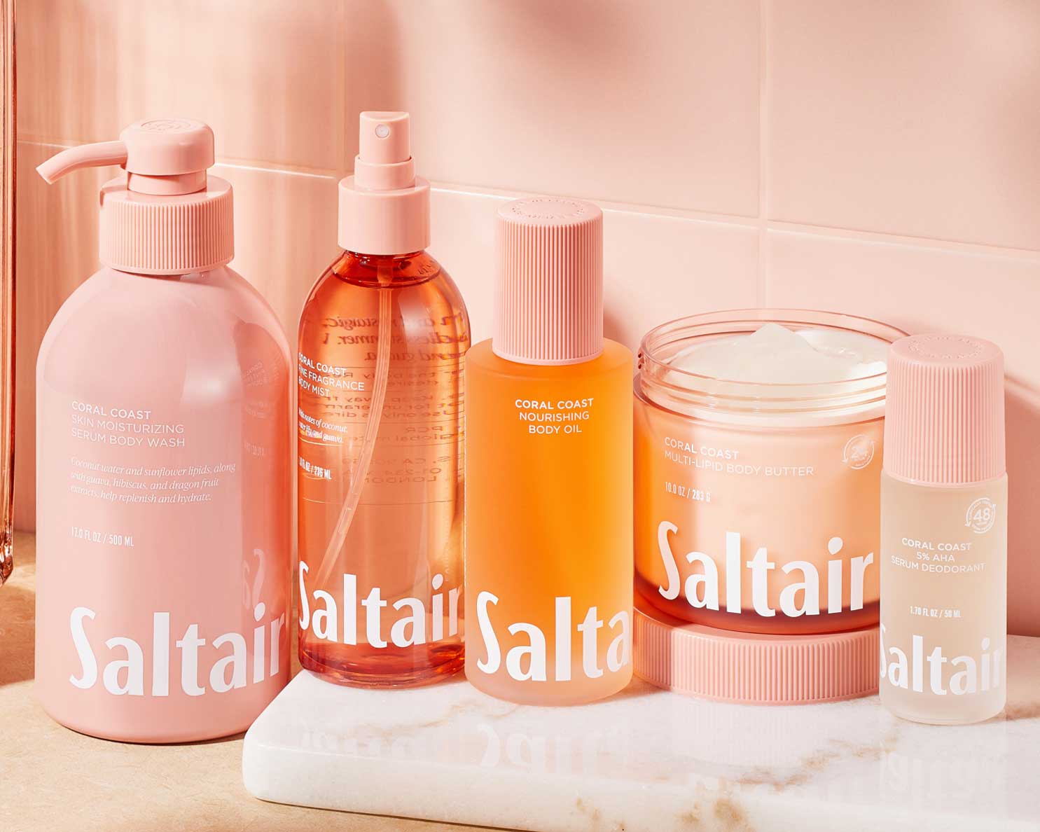 Meet Saltair's Coral Coast Collection