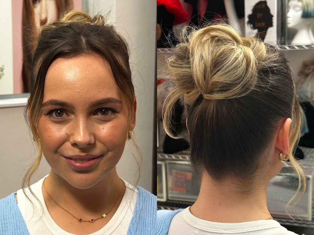 Bella Hadid knotted bun | Space NK Bella Hadid knotted bun | Space NK