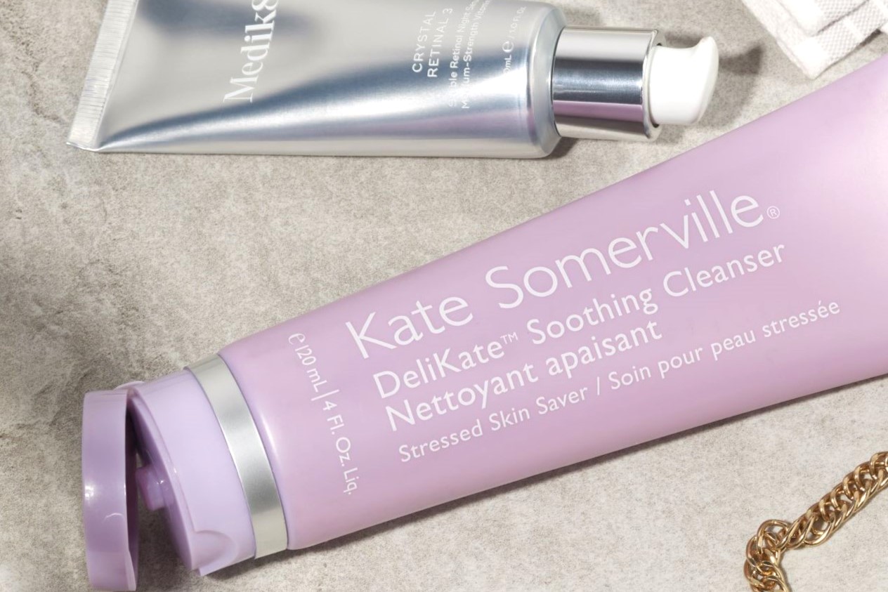 Post-Summer Skin Rehab with Kate Sommerville Delikate Soothing Cleanser and Medik8 Crystal Retinal 3 | Space NK