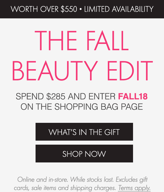 The Fall Beauty Edit