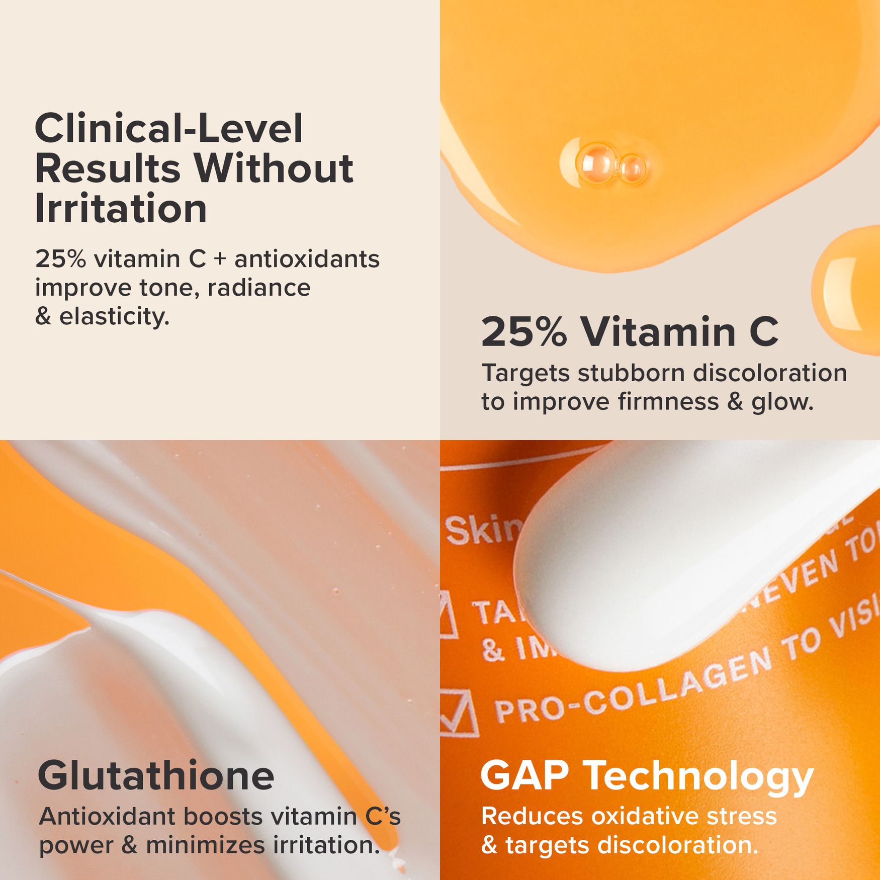25 vitamin c glutathione clinical serum 25% Vitamin C + Glutathione Clinical Serum - Mini | Paula's Choice | Game  changer main image 0