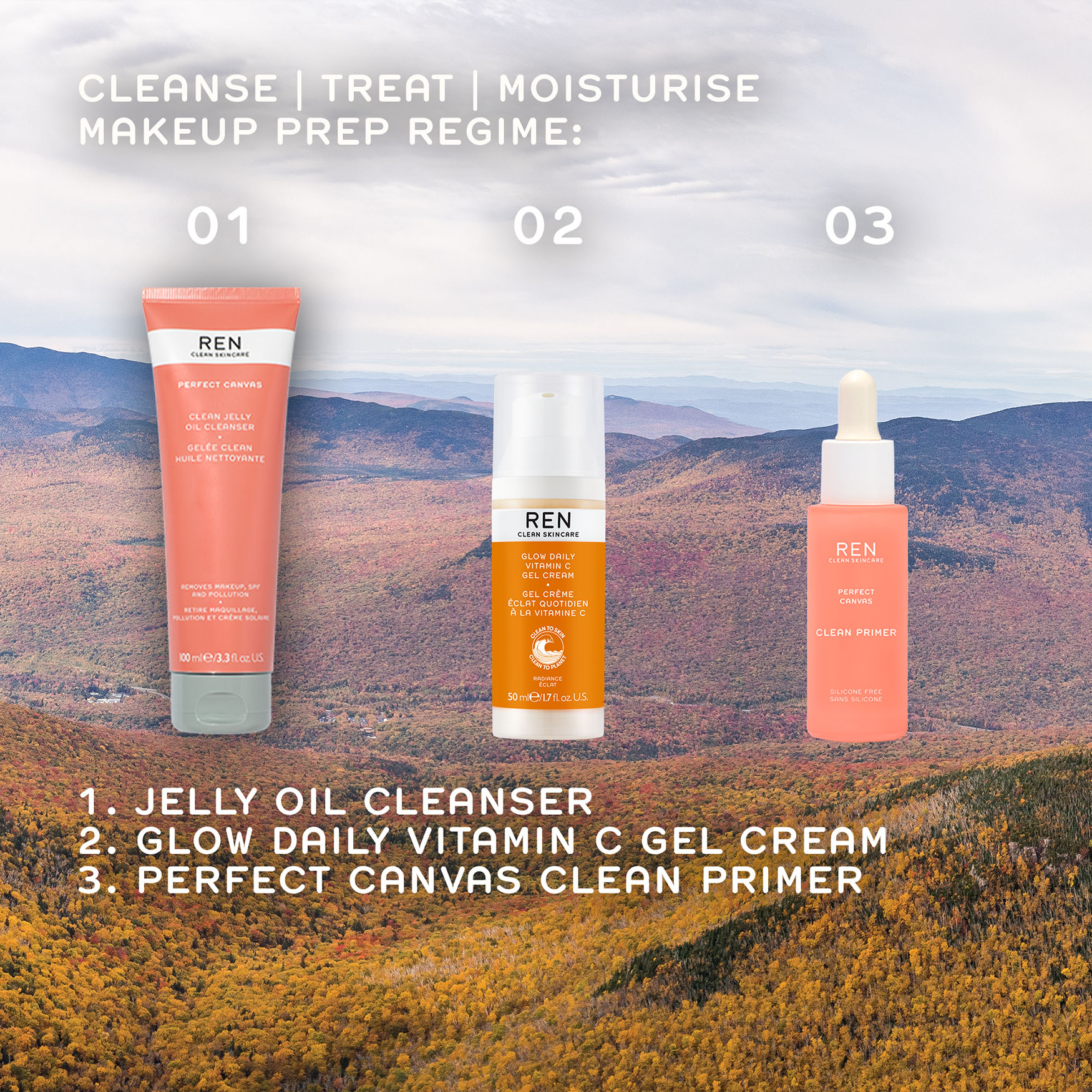 Ren Clean Skincare Perfect Canvas Clean Primer | Space NK