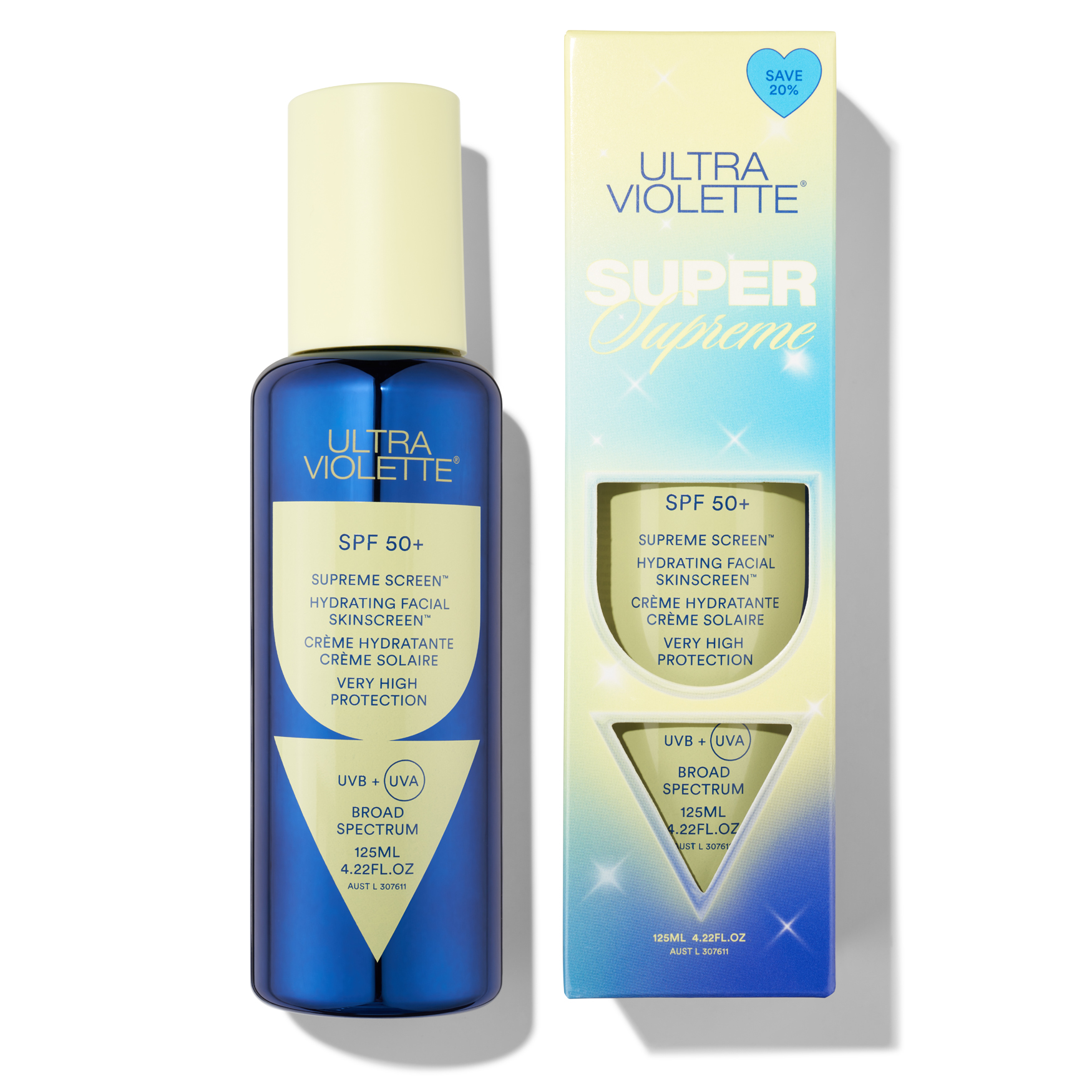 Ultra Violette Supreme Screen Hydrating Facial Skinscreen SPF 50+