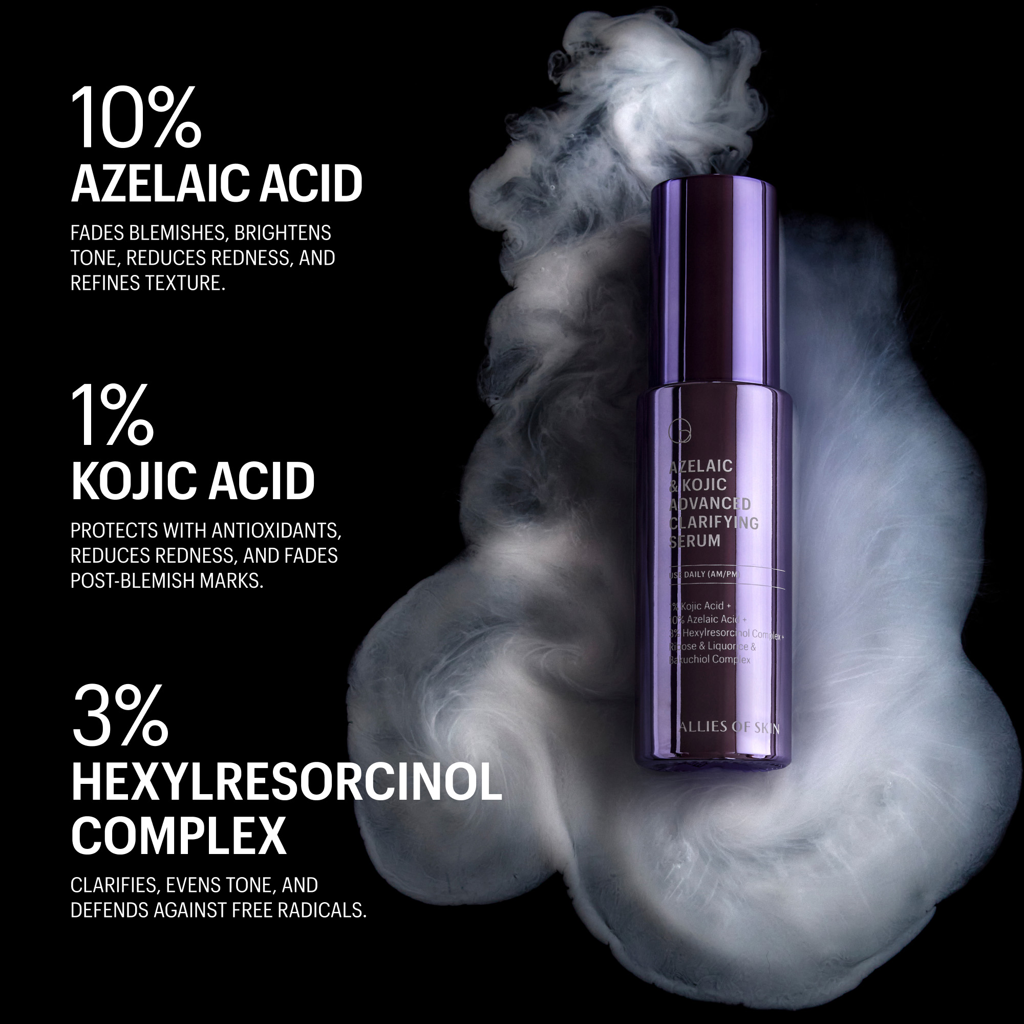 Allies of Skin Azelaic & Kojic Advanced Clarifying Serum | Space NK