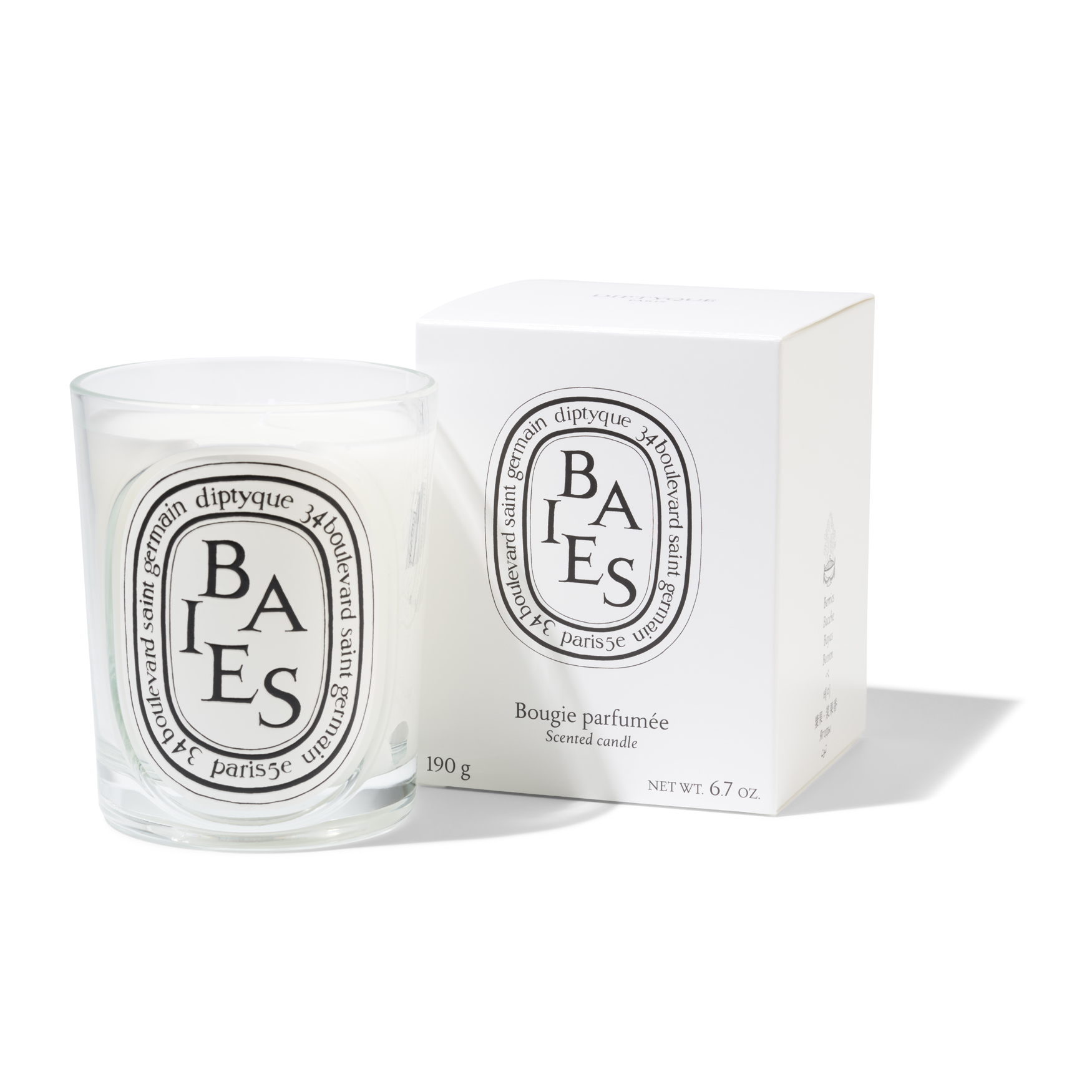 Diptyque Baies Classic Candle 190g | Space NK